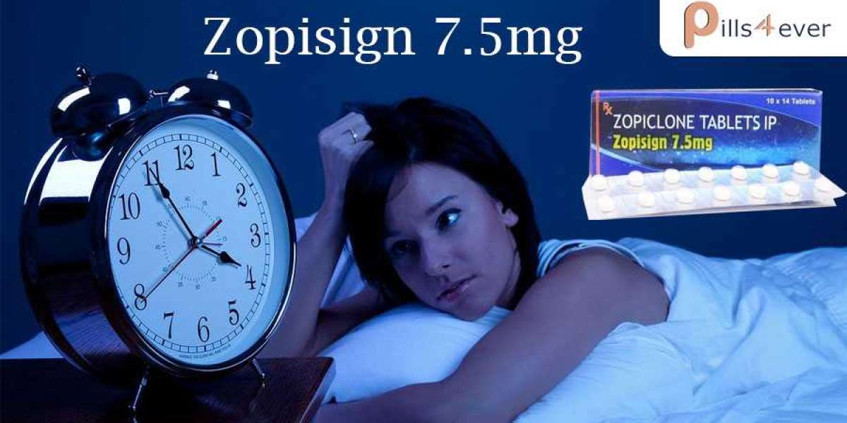 Zopisign 7.5 mg (Zopiclone) - Treatment for Sleep Disorders - Pills4ever
