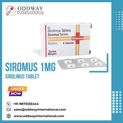 Siromus 1mg Tablet: Top-Quality Sirolimus at Unbeatable Cost Profile Picture